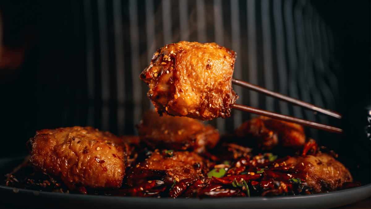 Grilled Laziji Chicken Thighs (Chongqing Dry Chili Chicken)