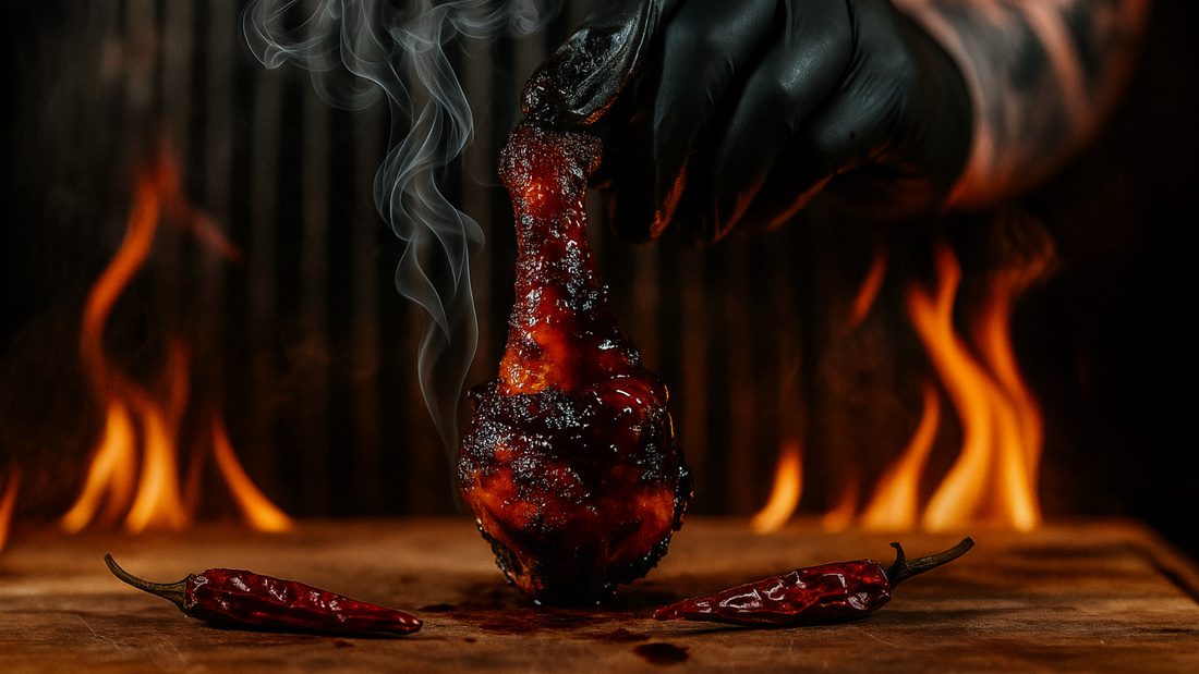 Grilled Szechuan Chicken Drumsticks