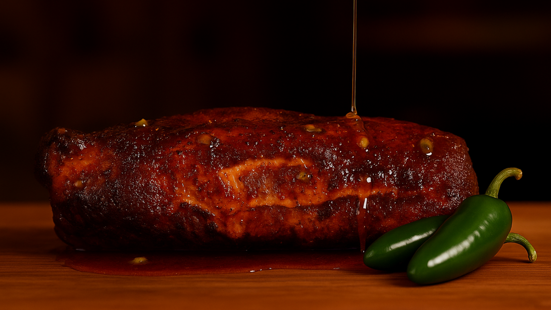 Smoked Jalapeno Honey Glazed Pork Loin
