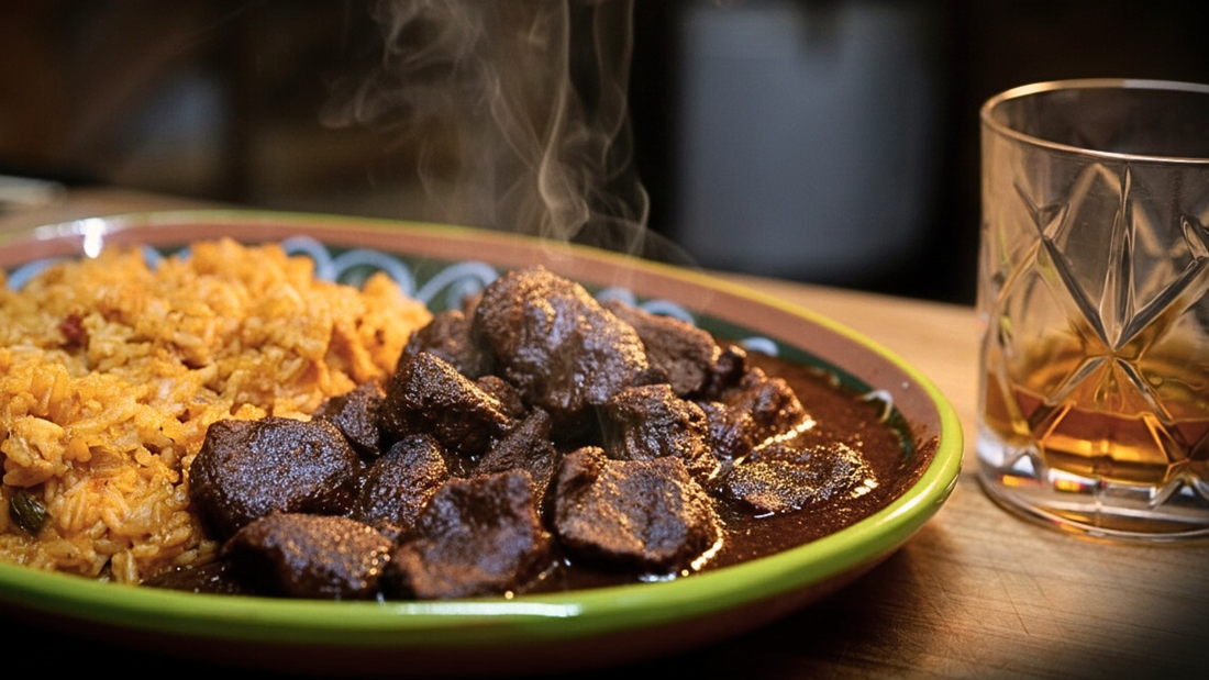 Grilled Venado en Adobo