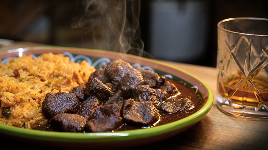 Grilled Venado En Adobo