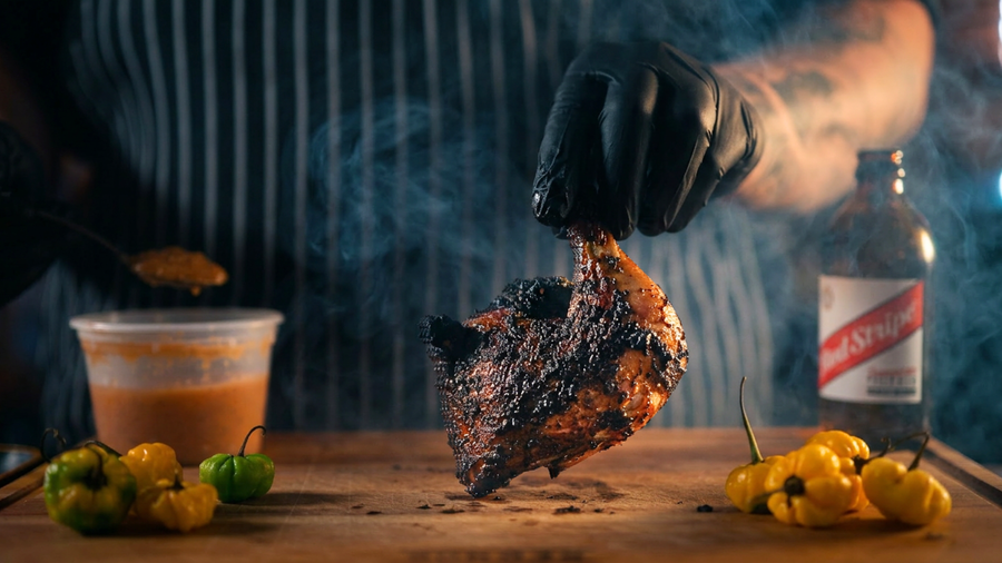 Authentic Jamaican Jerk Chicken