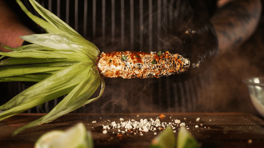 Fire-Roasted Elote