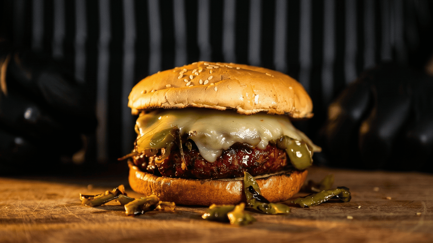 New Mexico Green Chile Cheeseburger Recipe