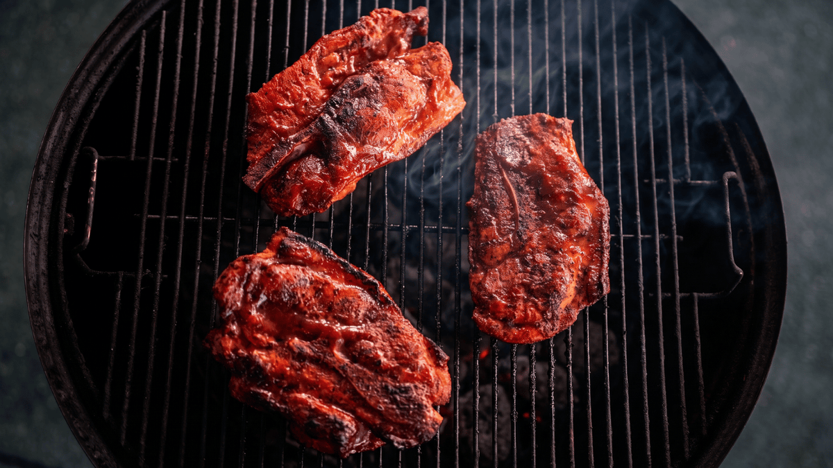 St. Louis Pork Steaks with Homemade BBQ Sauce
