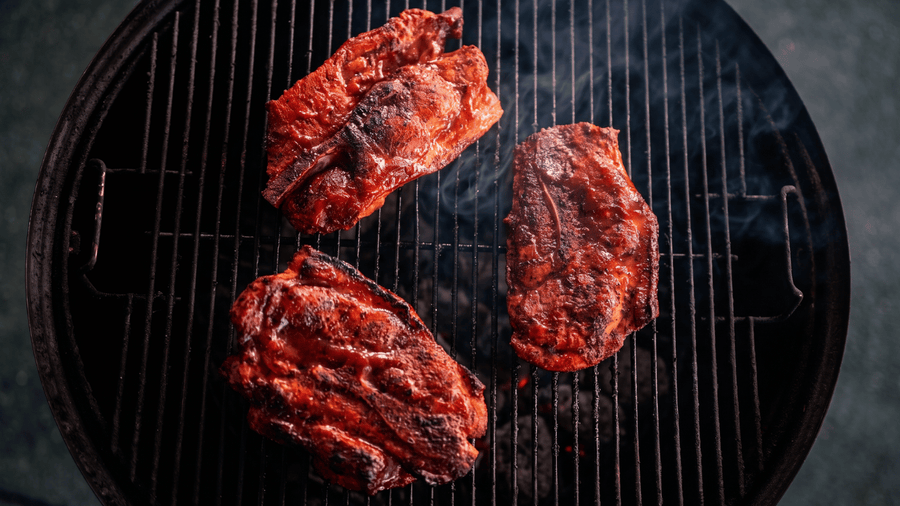 St. Louis Pork Steaks with Homemade BBQ Sauce