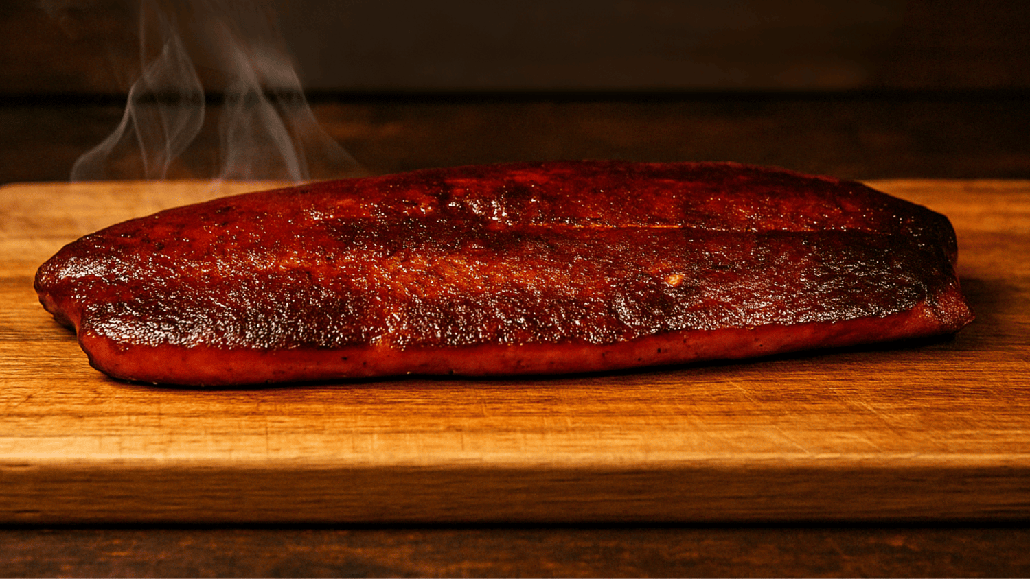 Hot Smoked Salmon Recipe with Bourbon Glaze