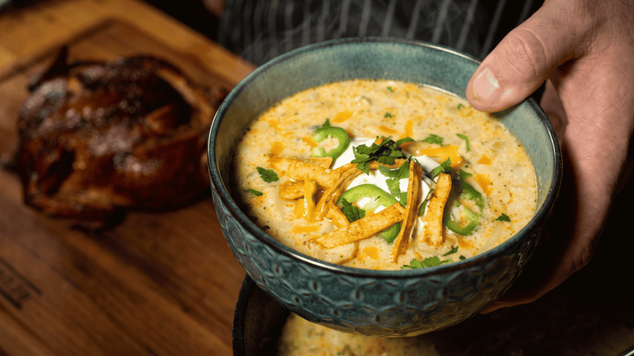 Smoked White Chicken Chili